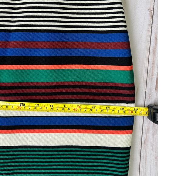NWOT Badgley Mischka 2-Piece Striped Pencil Skirt & Sleeveless Top Set - Picture 10 of 13